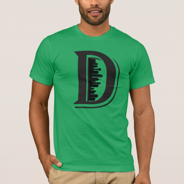 camisa grande del horizonte de D Dallas (Anverso)