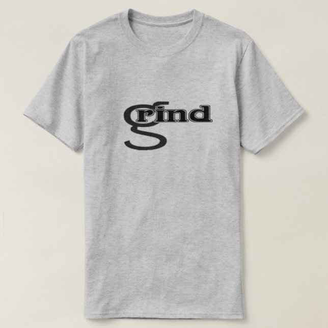 Camisa Grind Skateboard (Diseño del anverso)