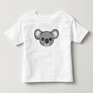Camisa gris feliz linda del niño del dibujo de la