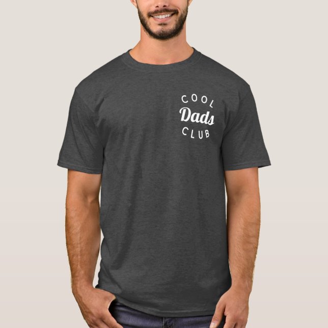 Camisa Guay Dads Club, graciosa camiseta para padr (Anverso)