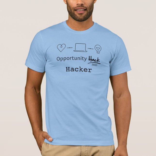Camisa Hack 2020 de Oportunidad (Anverso)