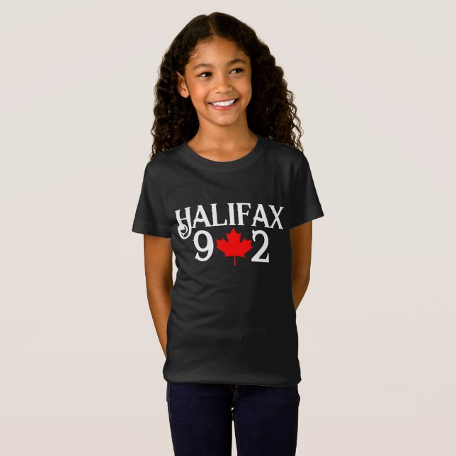 Camisa Halifax Nova Scotia 902 Editable (Anverso completo)