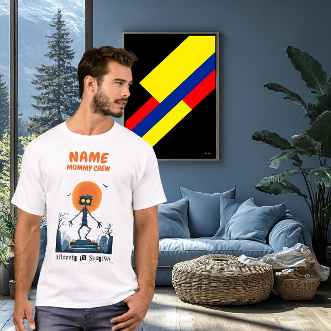 Camisa Halloween de la tripulación del personaliza (Subido por el creador)