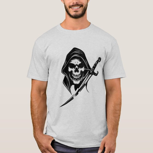 Camisa Halloween masculina (Anverso)