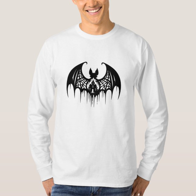 Camisa Halloween masculina (Anverso)