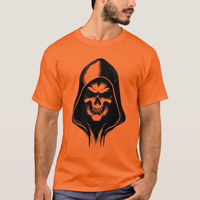 Camisa Halloween masculina (Anverso)