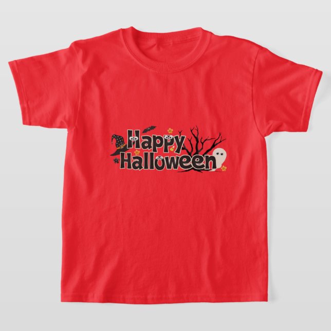 Camisa Halloween para niños (Distribución)
