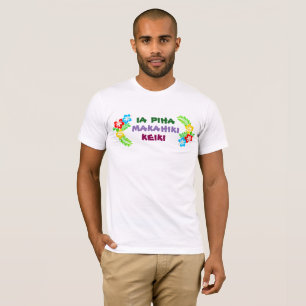 Camisa hawaiana del cumpleaños del muchacho