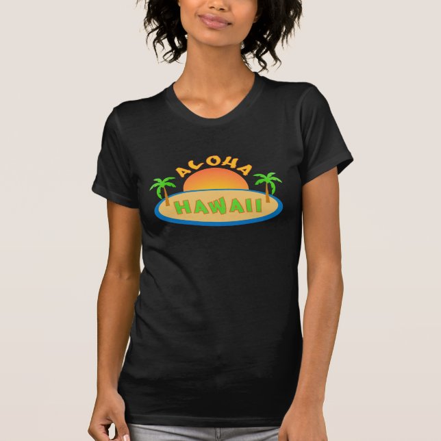 Camisa HAWAII - elegir estilo y color (Anverso)