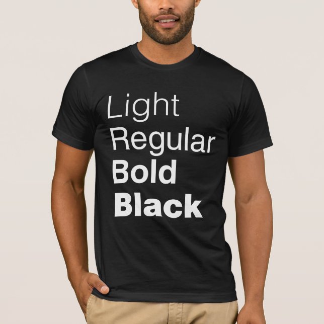 Camisa Helvética de la familia (Anverso)