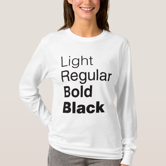 Camisa Helvética de la familia (Anverso)