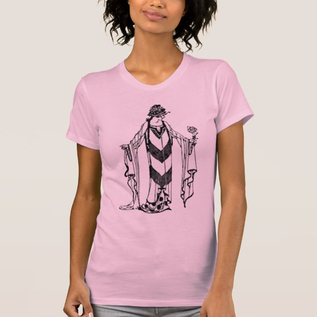 Camisa hermosa de la señora del art déco (Anverso)