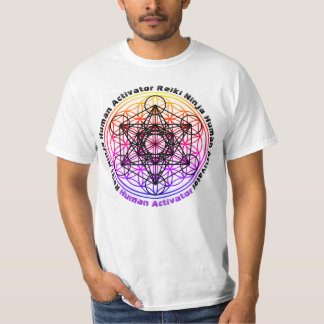 Camisa humana de Reiki Ninja 2 del activador