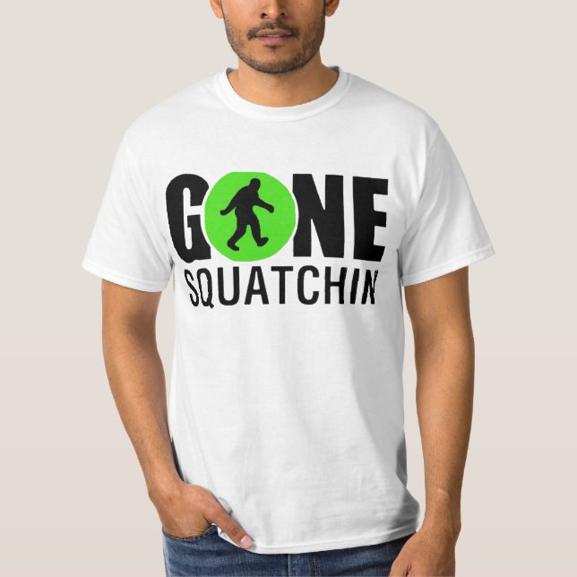 Camisa ida de Squatchin - nueva edición (Anverso)
