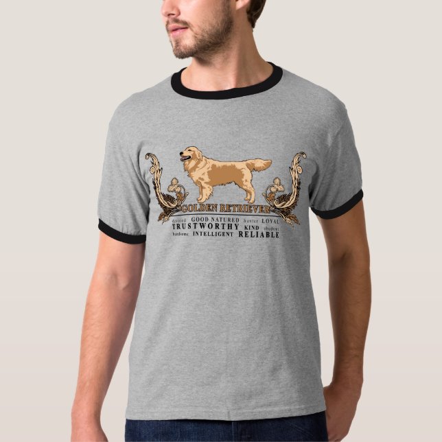 Camisa ilustrada artística de los rasgos del (Anverso)