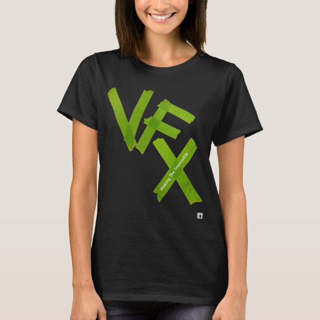Camisa "imposible" de VFX - verde/oscuridad (Anverso)
