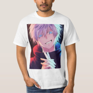 Camisa impresa de Gojo Saturo