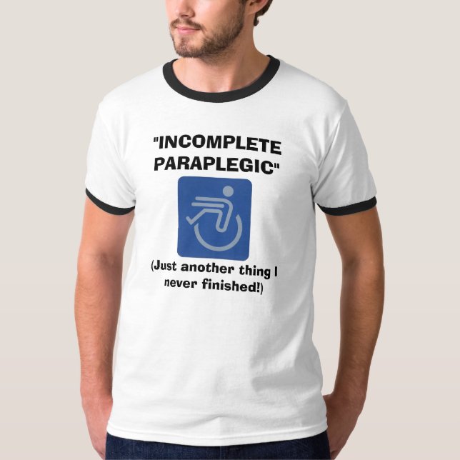 Camisa incompleta del Paraplegic (Anverso)