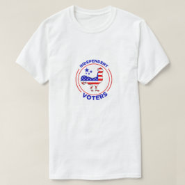 Camisa independiente de los votantes