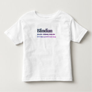Camisa infantil ciega
