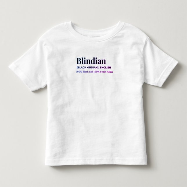 Camisa infantil ciega (Anverso)