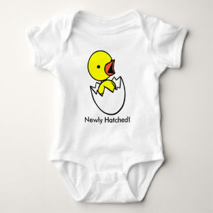 Camisa Infantil Cute De Pollo Y Huevos "Recién Hom