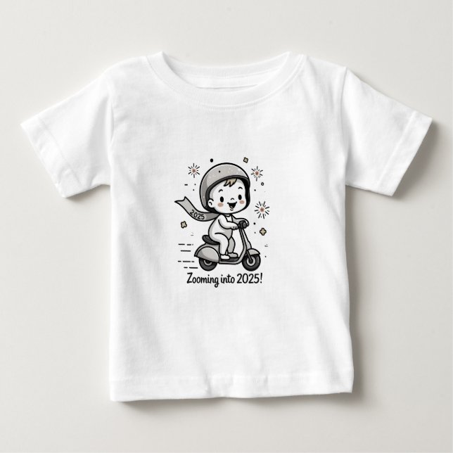 Camisa infantil de Año Nuevo 2025 (Anverso)
