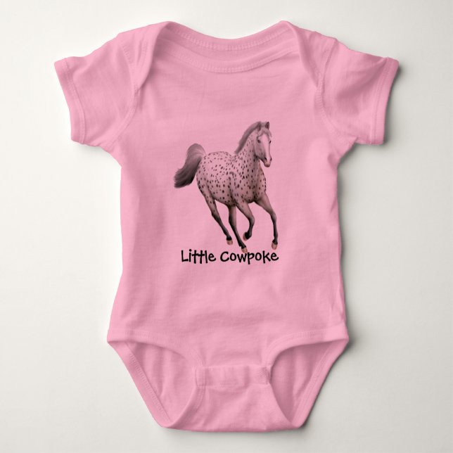 Camisa Infantil de Personalizable Appaloosa Little (Anverso)