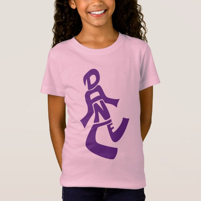 Camisa infantil Estrella de Danza (Anverso)