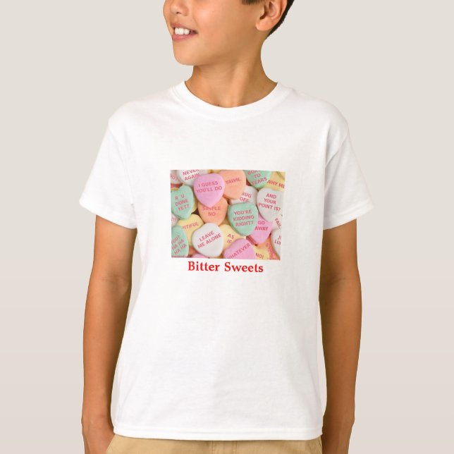 Camisa infantil Green Weenii "Dulce amargo" (Anverso)