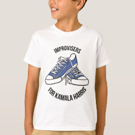 Camisa infantil "Improvisers for Kamala Harris"