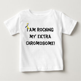 Camisa infantil "Rockeando mi cromosoma extra"