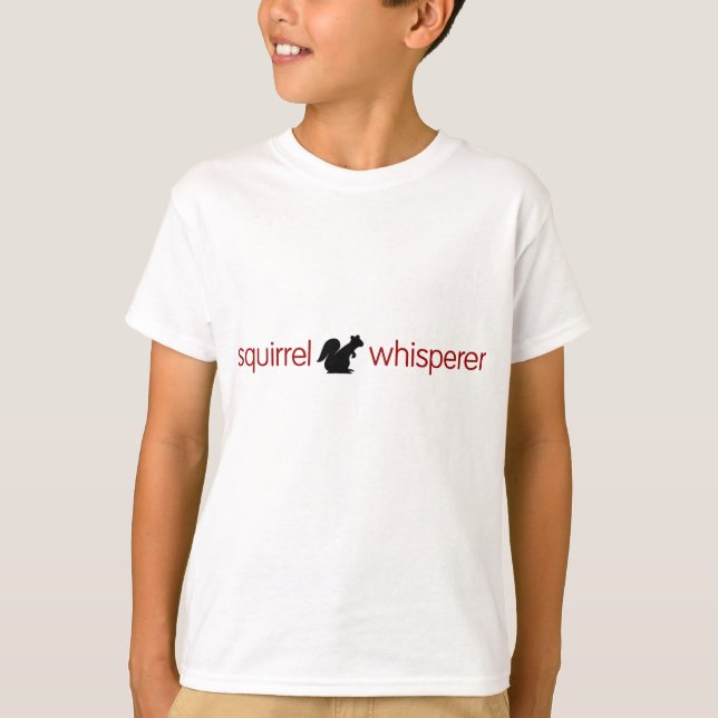 Camisa infantil Squirrel Whisperer (Anverso)