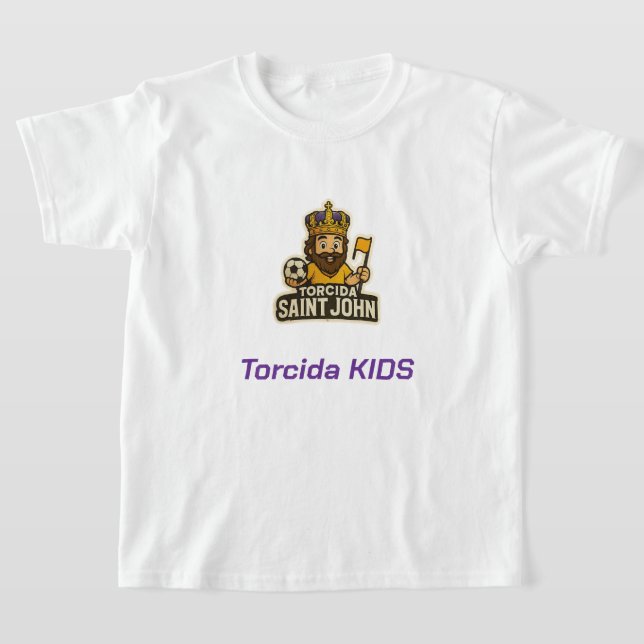 Camisa Infantil Torcida Kids Saint John FC. (Distribución)