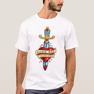 Camisa inmaculada del corazón - diseño grande