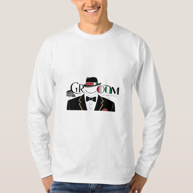 Camisa inspirada en Italia Groom (Anverso)