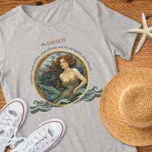 Camisa Inspiradora de la Fuerza de la Sirena