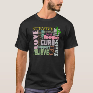 Camisa inspiradora de las palabras de la lesión