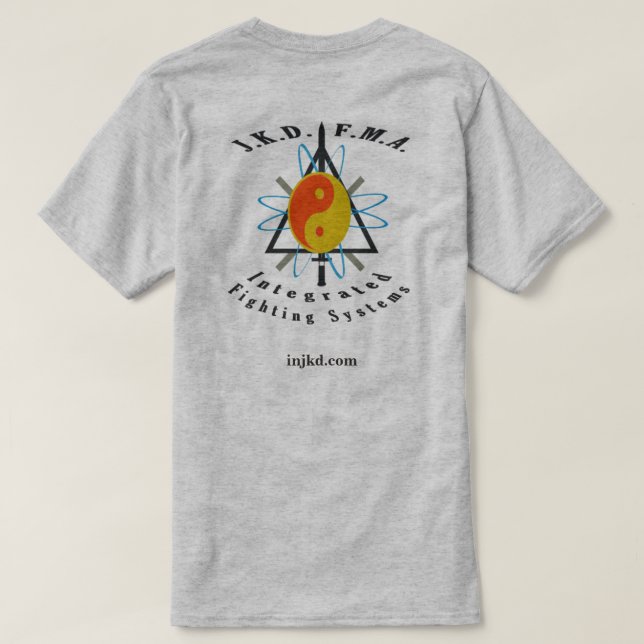 Camisa integrada de los artes marciales de Fuson (Reverso del diseño)