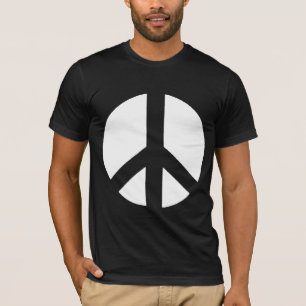 Camisa invertida del signo de la paz