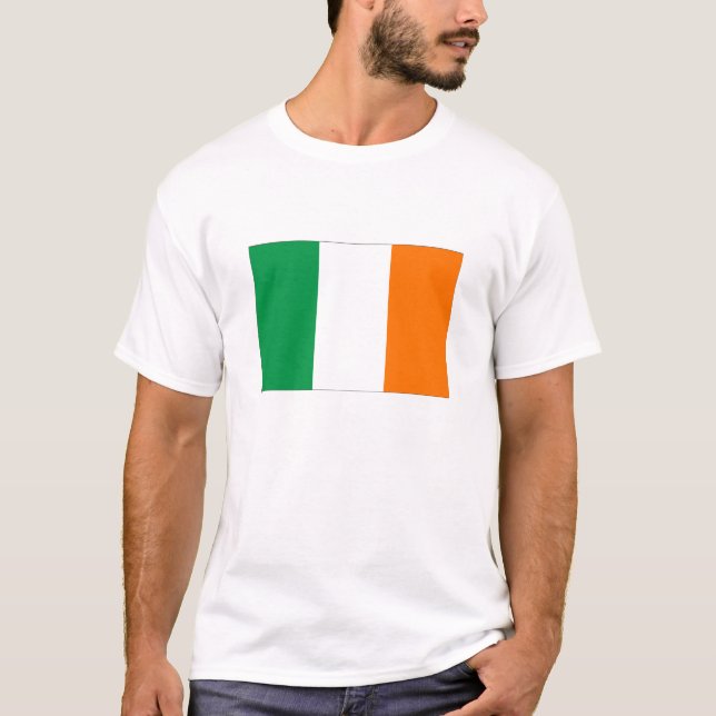 Camisa irlandesa básica de la bandera (Anverso)