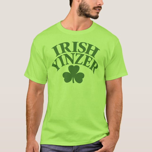 CAMISA IRLANDESA DE PITTSBURGH YINZER (Anverso)