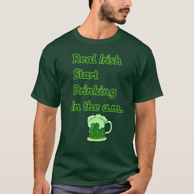 Camisa irlandesa real (Anverso)