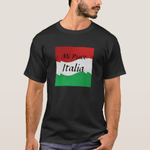 Camisa italiana de la bandera del MI Piace Italia