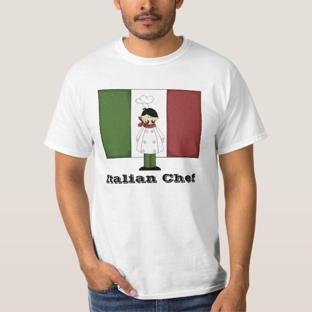Camisa italiana del cocinero #5 (Anverso)
