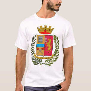 Camisa italiana del escudo de armas de la policía