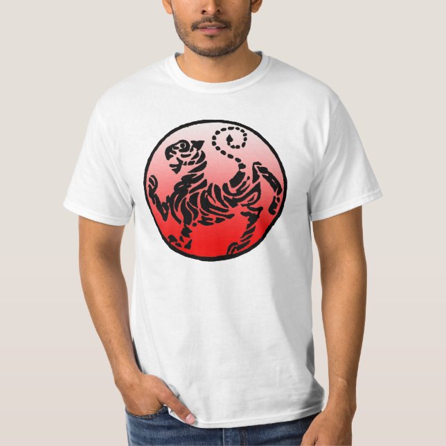 Camisa japonesa del karate del sol naciente del (Anverso)
