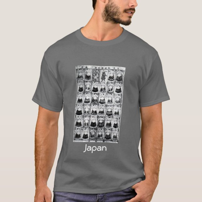 Camisa japonesa fresca. "Japón " (Anverso)