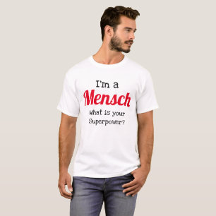 Camisa judía - Soy un superpoder Mensch