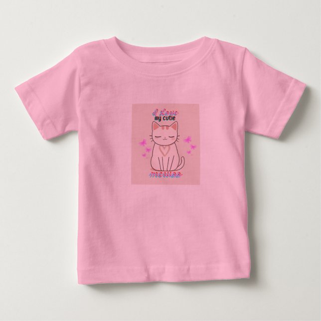 CAMISA KAWAII DE GATO PARA NIÑAS (Anverso)